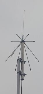 Diamond D190 Basisantenne, Telecommunicatie, Antennes en Masten, Ophalen of Verzenden, Zo goed als nieuw, Antenne