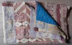 Vintage kantha quilt, India, authentiek, Batik, Nieuw, Ophalen of Verzenden