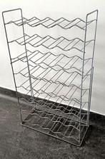 groot vintage Tomado wijnrek industrieel metaal draadstaal, Gebruikt, Ophalen of Verzenden, 25 flessen of meer, Metaal