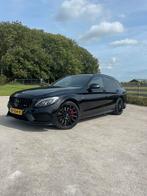 Mercedes-Benz C-Klasse C450/C43 V6 543PK!! AMG Estate 2016, Auto's, Mercedes-Benz, 1800 kg, Zwart, 367 pk, Leder