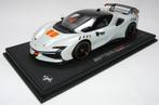 Ferrari SF90 XX Stradale Bianco Artico 1:18 P18237A van BBR, Ophalen of Verzenden, Nieuw, Auto, Overige merken