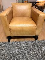 Zo goed als nieuwe buffel leren stoel, Huis en Inrichting, Fauteuils, Ophalen, Minder dan 75 cm, Leer, Zo goed als nieuw