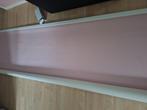 Rolgordijn veneta b 183 bij h 130 cm roze  verduisterend, Ophalen, Gebruikt, 100 tot 150 cm, Wit