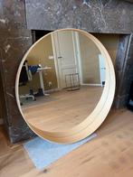 IKEA Stockholm spiegel - eikenfineer - 80cm, Huis en Inrichting, Woonaccessoires | Spiegels, Ophalen, Rond, Zo goed als nieuw