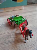 Paard en wagen playmobil, Kinderen en Baby's, Speelgoed | Playmobil, Ophalen of Verzenden, Zo goed als nieuw