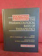 Goodman and Gilman's Pharmacological Basis of Therapeutics, Ophalen of Verzenden, Beta, Zo goed als nieuw, WO
