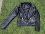 Zwarte BikerJack, Kinderen en Baby's, Ophalen, Gebruikt, Jas