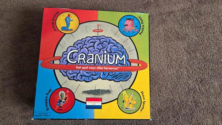 Cranium Bordspel - Leuke Party Game!, Hobby en Vrije tijd, Gezelschapsspellen | Bordspellen, Zo goed als nieuw, Drie of vier spelers