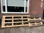 Twee Houten Pallets - Gratis, Doe-het-zelf en Verbouw, Hout en Planken, Ophalen, Gebruikt, 25 tot 50 mm, Pallet