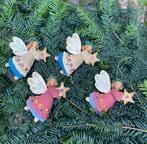 Vier hele mooie kerstboomhanger engeltjes, Diversen, Kerst, Ophalen of Verzenden, Zo goed als nieuw