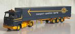 Wiking: Scania 143M 500  met huiftrailer "ASG Transport", Hobby en Vrije tijd, Modelauto's | 1:87, Verzenden, Zo goed als nieuw
