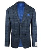 Gezocht: Noord-Holland Blauw harris tweed colbert mt.60 XXXL, Kleding | Heren, Ophalen, Zo goed als nieuw, Overige maten, Blauw