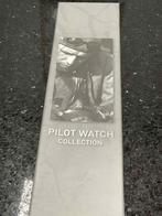 Horloge Editions Atlas Pilot watch collectie, nieuw in verp., Overige merken, Overige materialen, Leer, Polshorloge