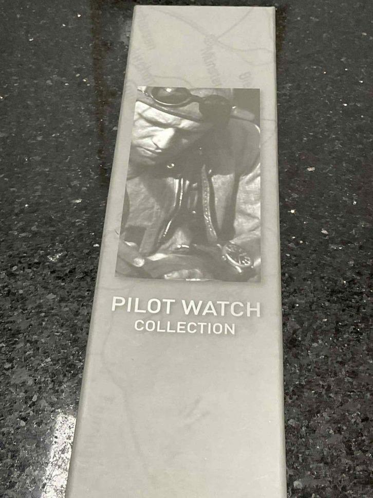 Horloge Editions Atlas Pilot watch collectie, nieuw in verp., Sieraden, Tassen en Uiterlijk, Horloges | Heren, Nieuw, Polshorloge