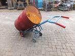 Vaten kruiwagen, 200 ltr. drums steekwagen (a27)46, Ophalen, Zo goed als nieuw, Handmatig, Tweewielig