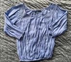 Lichte blauwe Zara Basic blouse maat M tuniek lavendel, Maat 38/40 (M), Blauw, Zara, Ophalen of Verzenden