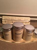 Vintage Keuken Set, bussenrek, brabantia, Huis en Inrichting, Ophalen of Verzenden, Gebruikt