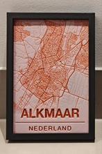3D-geprinte stadsplattegrond van Alkmaar – wanddecoratie, Ophalen of Verzenden