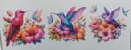 Dtf uv cup wrap transfers vogels, Ophalen of Verzenden, Nieuw, Sticker