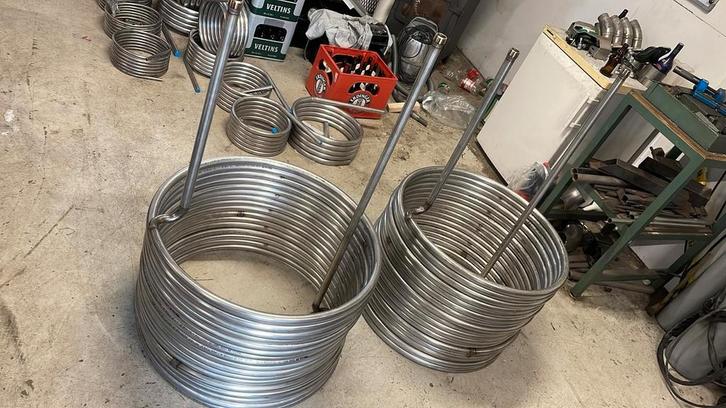 Zwembadverwarming Zwembadkachel warmtewisselaar rvs 316, Tuin en Terras, Zwembad-toebehoren, Nieuw, Ophalen of Verzenden