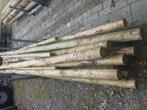 Geschilden palen tuinpalen, Tuin en Terras, Palen, Balken en Planken, Ophalen, Zo goed als nieuw, Palen