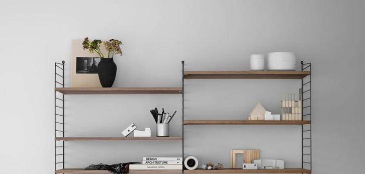 String furniture, walnoot plank, nieuw in doos, 78 x 30 cm, Huis en Inrichting, Woonaccessoires | Wandplanken en Boekenplanken