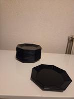 Luminarc Arcoroc Octime bord zwart, Kunststof, Rond, Ophalen of Verzenden, Minder dan 40 cm