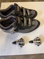 Shimano klikpedalen + schoenen mt 45-46, Fietsen en Brommers, Ophalen of Verzenden, Gebruikt, Algemeen, Crankstel of Pedalen