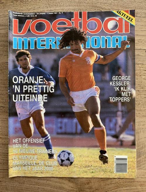 Voetbal International VI Div. tijdschriften uit 1987 / €1,50, Verzamelen, Sportartikelen en Voetbal, Zo goed als nieuw, Boek of Tijdschrift