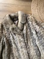 Prachtige vintage bruine bontjas | van Til - vd Werf | M / L, Ophalen of Verzenden, Gedragen, Maat 38/40 (M), Bruin