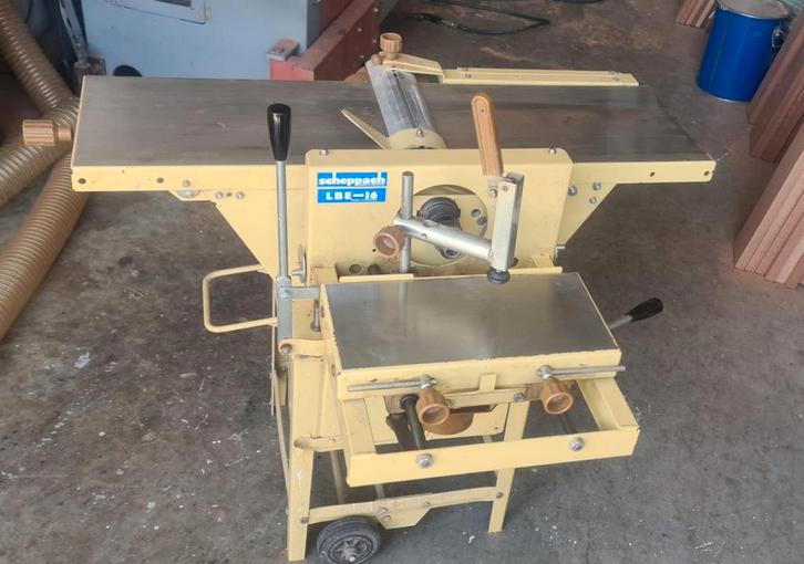 Scheppach HM2-Kombi / LBE-16 Combinatiemachine, Doe-het-zelf en Verbouw, Draaibanken, Gebruikt, Overige typen, Ophalen of Verzenden