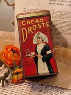 Oud blikje. "Droste- Cacao"., Antiek en Kunst, Verzenden