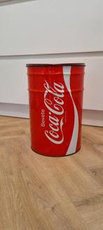 Coca Cola ton blik xxl verzameling reclame mancave, Ophalen of Verzenden, Gebruikt, Reclamebord
