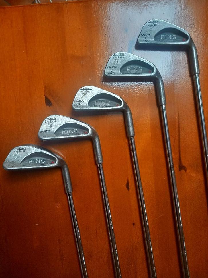 Ping Karsten I, ijzerset, Sport en Fitness, Golf, Gebruikt, Set, Ping, Ophalen of Verzenden