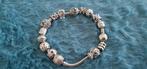 Pandora armband met bedels, Sieraden, Tassen en Uiterlijk, Armbanden, Ophalen of Verzenden, Gebruikt, Zilver, Zilver