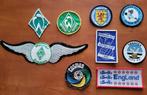 Voetbal > < Originele gestikte emblemen, Verzamelen, Sportartikelen en Voetbal, Vaantje of Sjaal, Zo goed als nieuw, Ophalen, Buitenlandse clubs