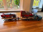 Lego 42089 Truck & Trailer en 2 auto’s - Compleet met boek, Ophalen of Verzenden, Zo goed als nieuw, Complete set, Lego