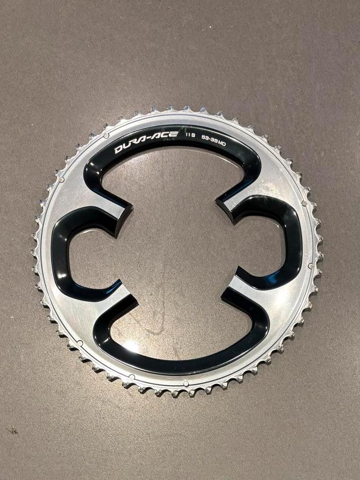 SHIMANO DURA ACE FC-R9000 KETTINGBLAD ZILVER/ZWART 11S, Fietsen en Brommers, Fietsen | Racefietsen, Zo goed als nieuw, Overige merken