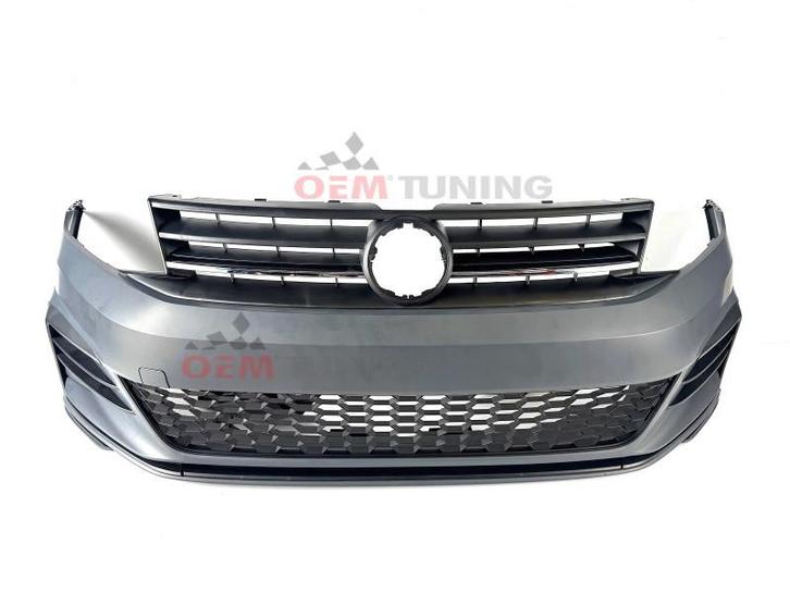 VW Caddy Voorbumper | 7.5 gti Gtd look | 15-20 | in primer, Auto diversen, Tuning en Styling, Ophalen of Verzenden