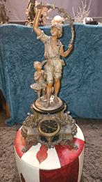 Franse pendule met klokkenmannetjes, Antiek en Kunst, Ophalen