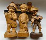 Mini houtsnijwerk 6 cm hoog, Ophalen of Verzenden