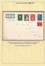 Poststuk Nederland 20 december 1955. Zie afbeelding., Ophalen of Verzenden, Envelop