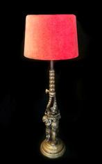 Antiek bronzen tafellamp Drie puttis Tutti lamp Cupid lamp, Antiek en Kunst, Antiek | Lampen, Ophalen of Verzenden