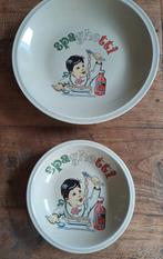 Mooie grappige vintage spaghetti borden., Huis en Inrichting, Keuken | Servies, Ophalen, Zo goed als nieuw, Overige stijlen, Bord(en)