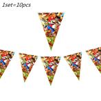 Nieuw !!  Super Mario vlaggenlijn / slinger., Ophalen of Verzenden, Nieuw, Versiering, Verjaardag