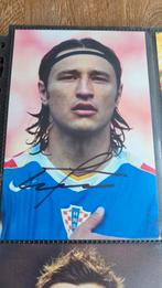 Foto originele handtekening Kovac Kroatie WK, Ophalen of Verzenden, Zo goed als nieuw, Buitenlandse clubs, Spelerskaart