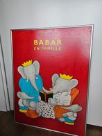 Babar schilderij / poster in lijst, Ophalen