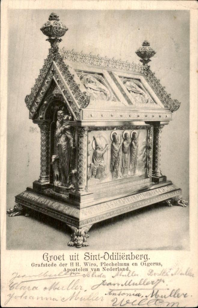 Sint-Odilienberg - Grafstede der H.H. Wiro, Verzamelen, Ansichtkaarten | Nederland, Gelopen, Limburg, Voor 1920, Ophalen of Verzenden