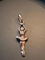 Roségoudkleurige ballerina kettinghanger, Ophalen of Verzenden, Overige kleuren, Overige materialen, Overige voorstellingen