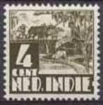 Ned-Indie NVPH nr 250 postfris Koningin Wilhelmina 1939, Postzegels en Munten, Postzegels | Nederlands-Indië en Nieuw-Guinea, Verzenden